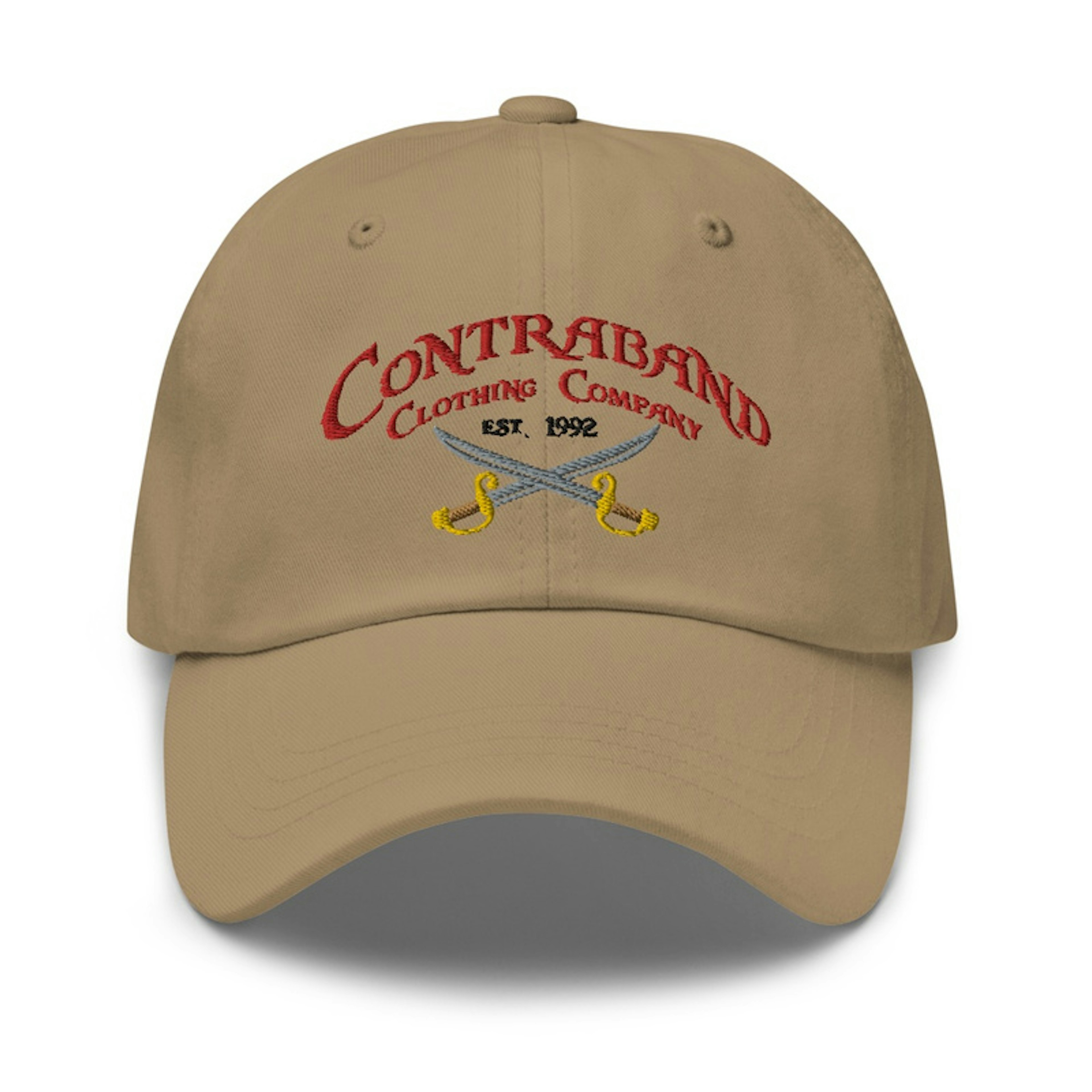 Contraband Pieces of 8/2 Red - Dad Cap