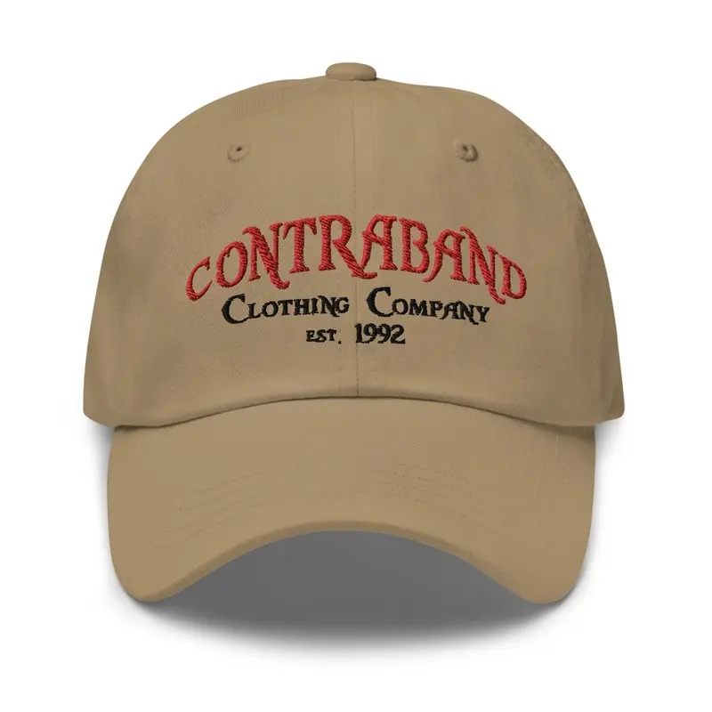 Contraband Pieces of 8 Red - Dad Cap